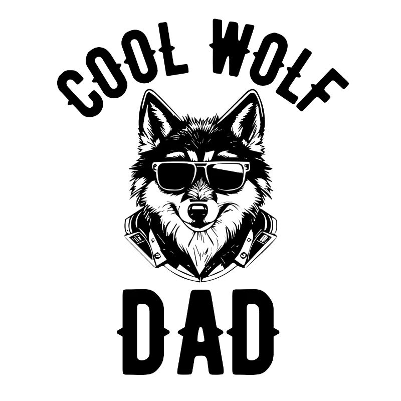 Cool wolf dad