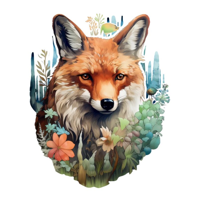 Tête de renard