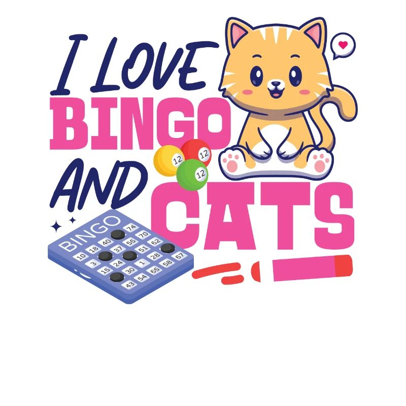 Bingo Player Cat J’aime le bingo et