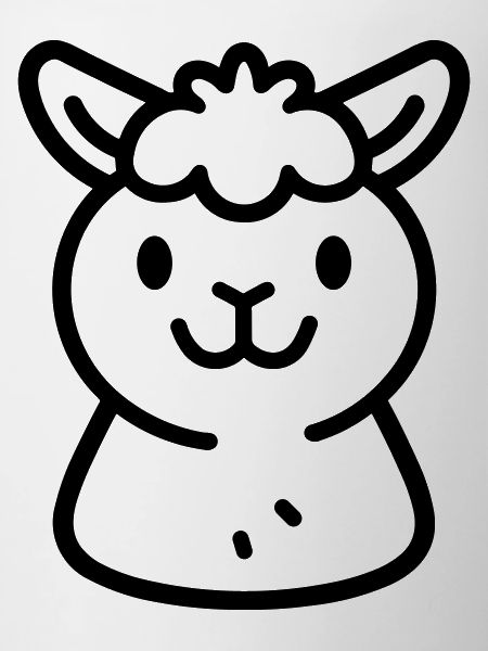 Alpaka-Lama