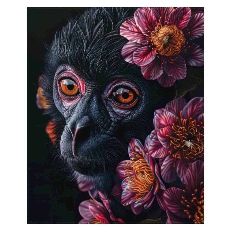 Affiche Animal et Fleur 9