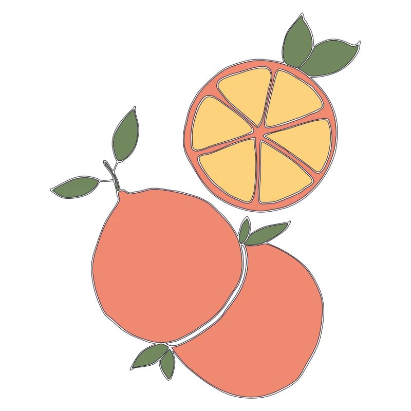 orange pamplemousse
