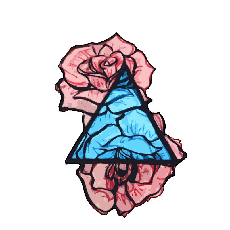 Vitrail Roses