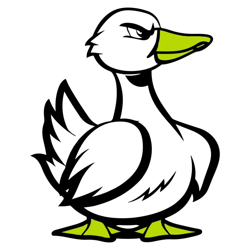 Duck Comic Cartoon