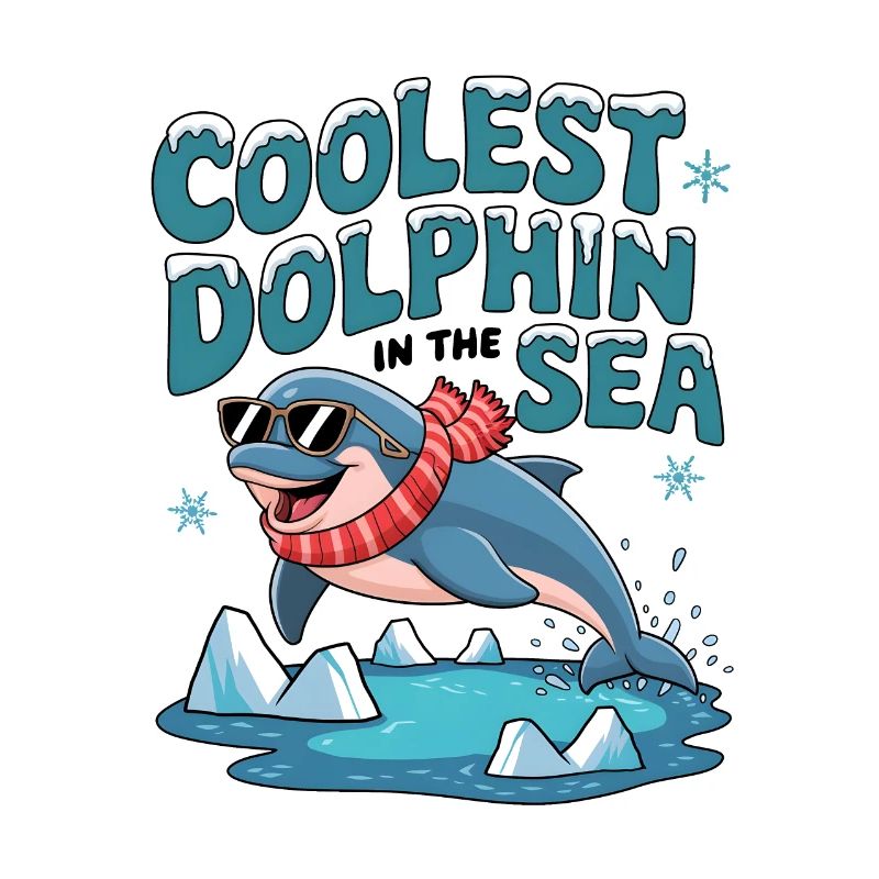 Le dauphin le plus cool de la mer