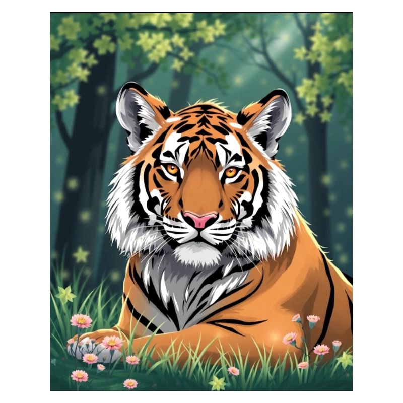 Tigre Majestueux