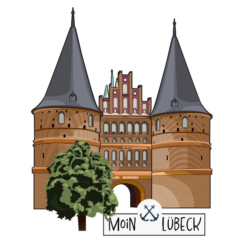 Porte Holsten Lübeck // Illustration