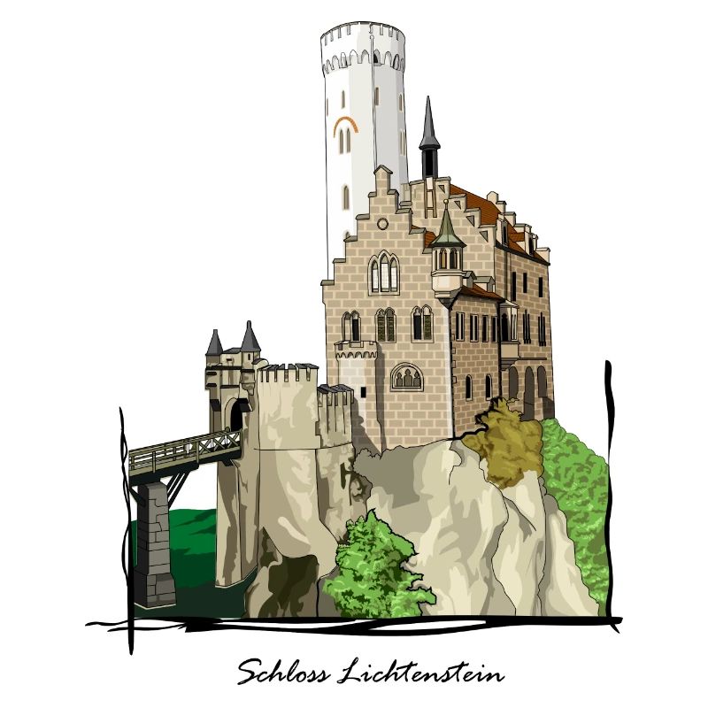 Château de Lichtenstein // Illustration