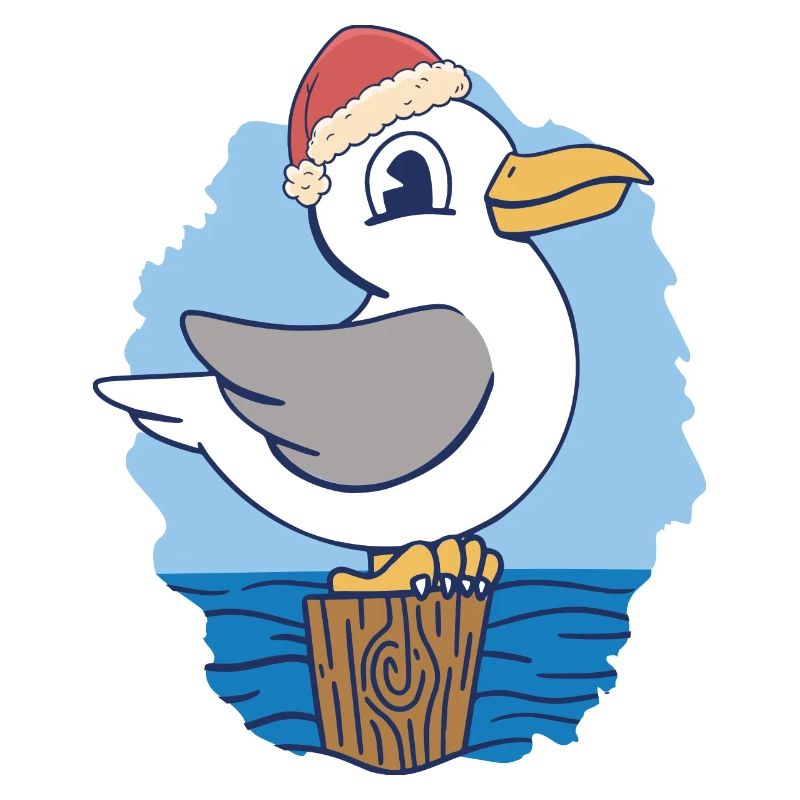 Père Noël maritime Saint-Nicolas Seagull Seagulls
