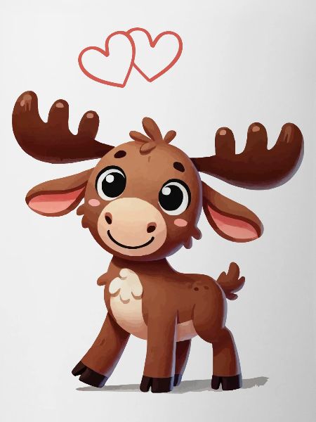 Moose Comic Love