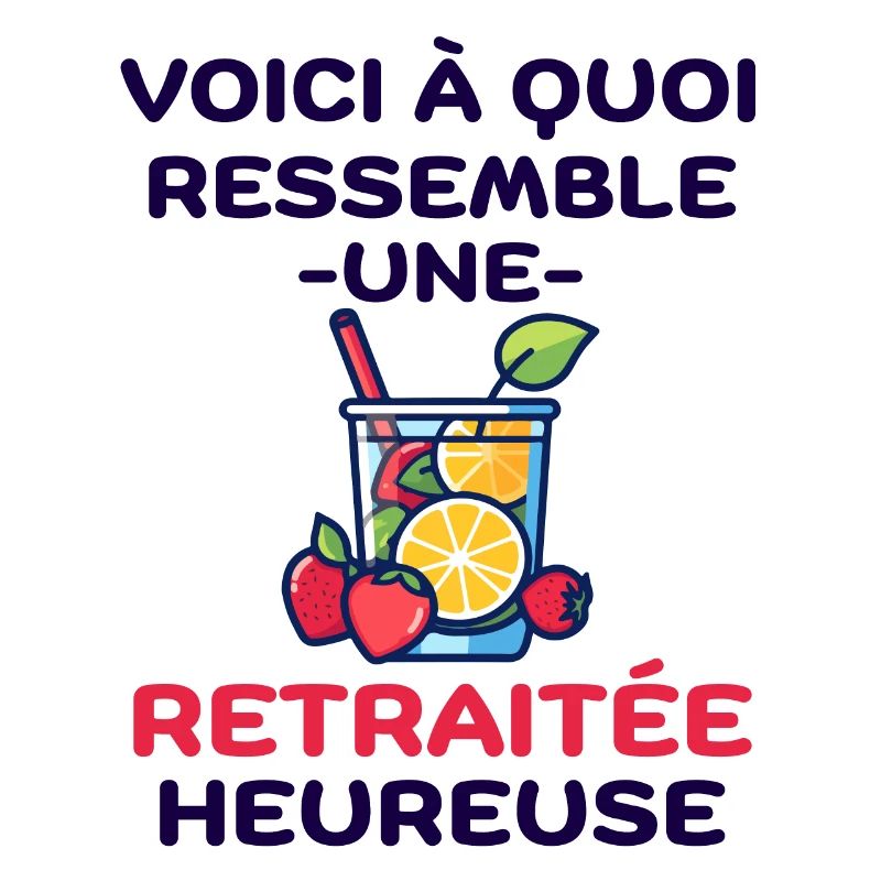 Une retraitée heureuse