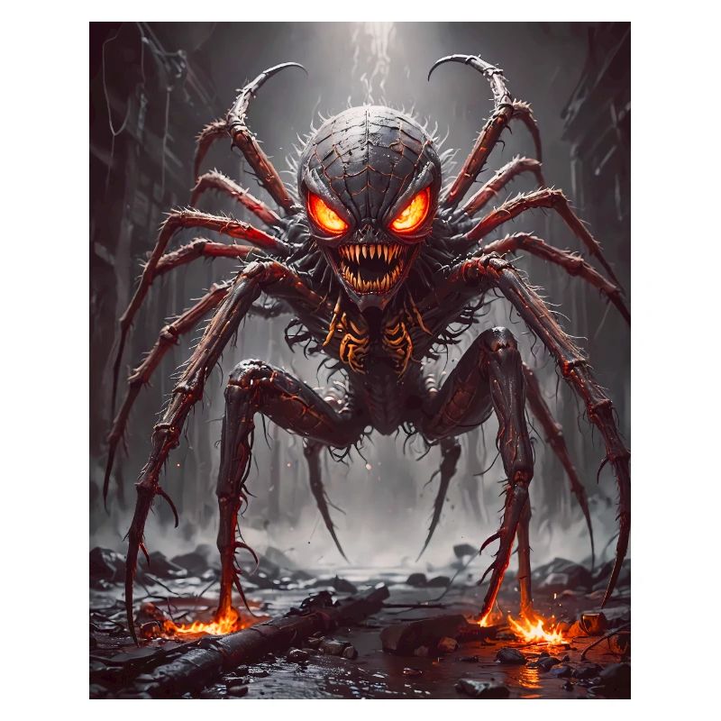 mutant monster half men half insect dark horror