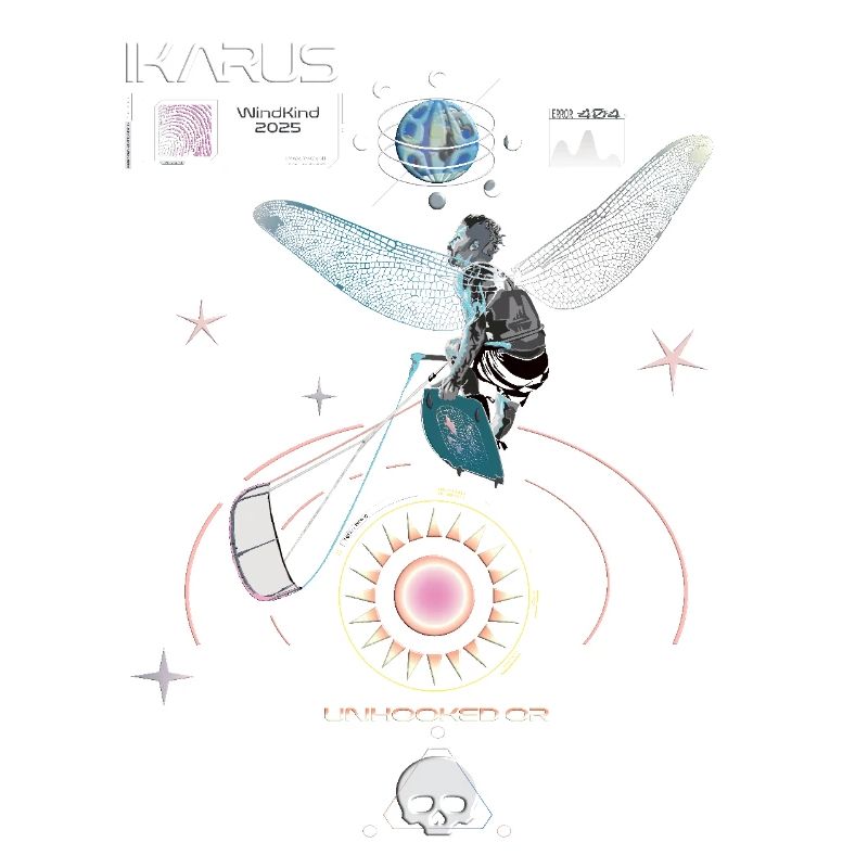 Kitesurfeur Ikarus