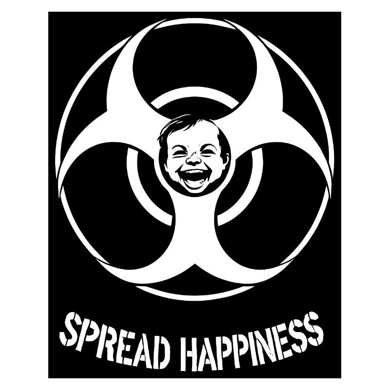 SpreadHappiness schwarzer Hintergrund