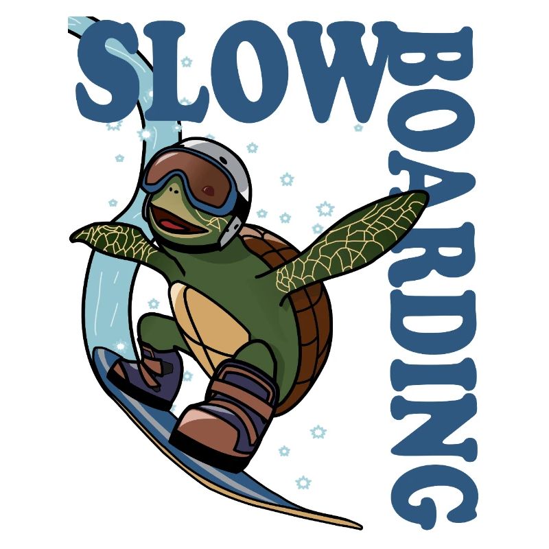 Snowboard Tortue d’hiver