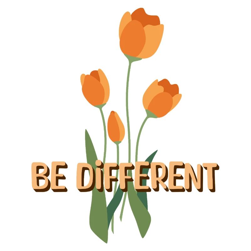 Be Different Tulpen & Positive Affirmationen