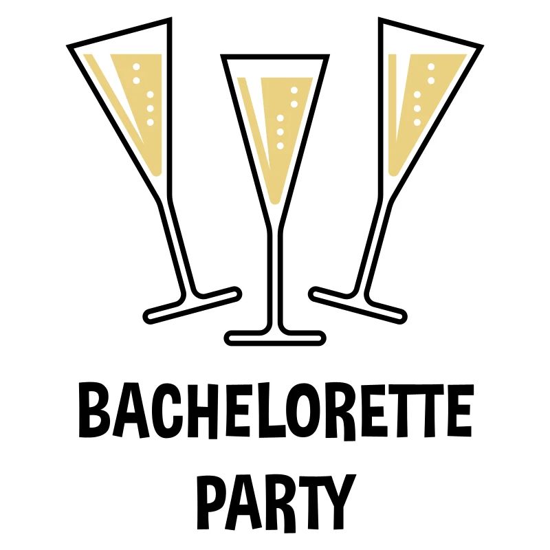 Bachelorette Party (Sektgläser Trichter Zu / 2C)
