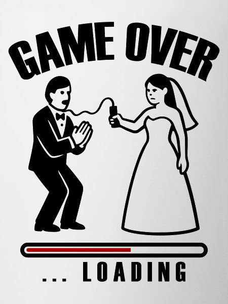 Game Over Loading Hochzeit