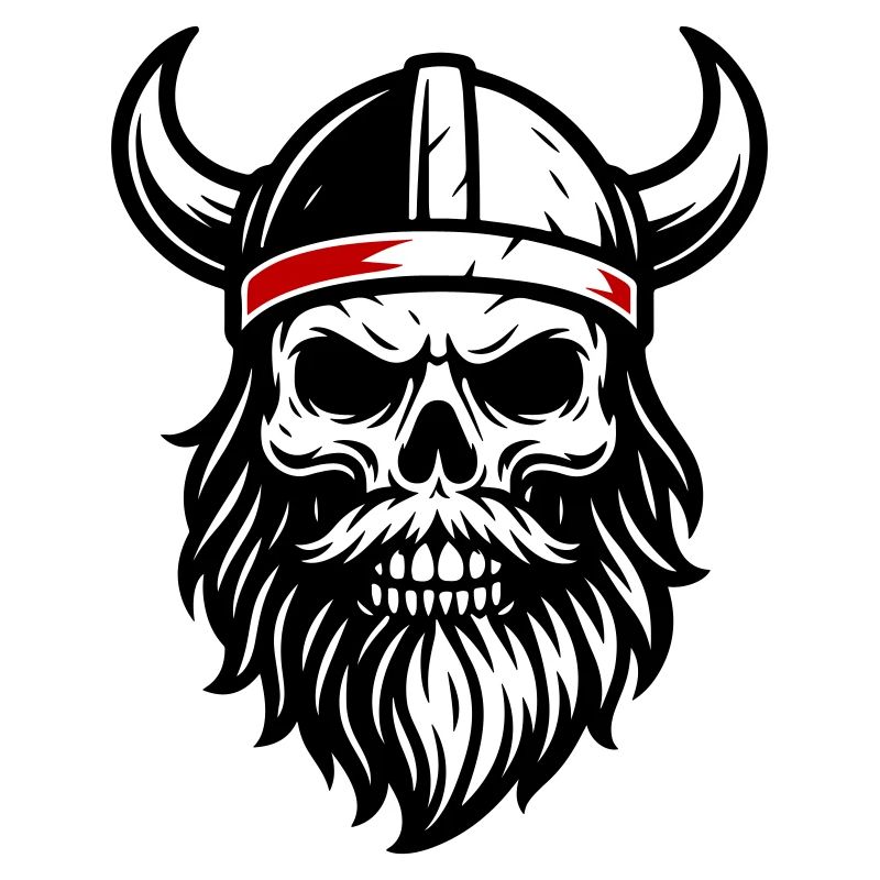 Wikinger Totenkopf
