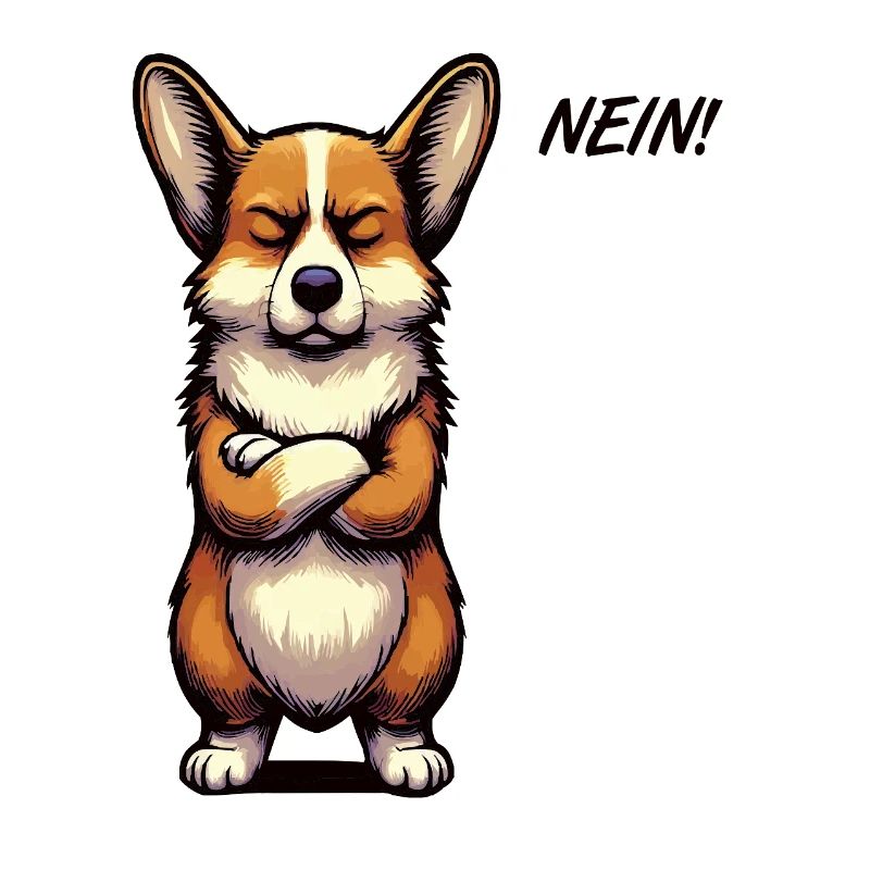 Nein Corgi Corgis Welsh Corgi Corgibesitzer Corgis