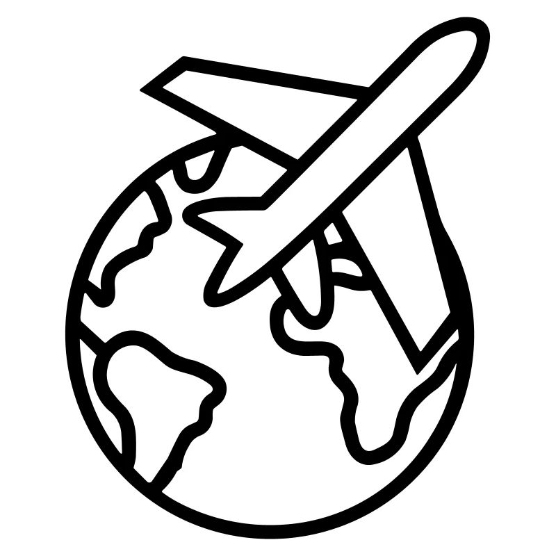 Icône Voyage Monde