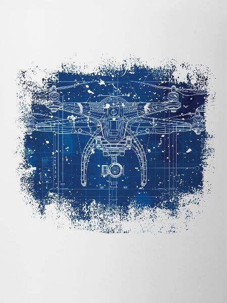 Blueprint Drone Quadcopter