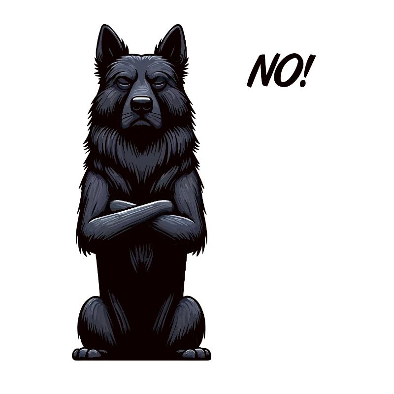 No Black Shepherd Shepherd Owner
