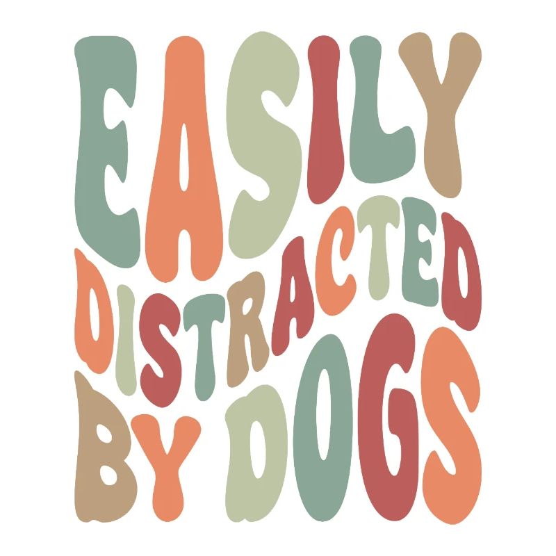 Facilement distrait par les chiens