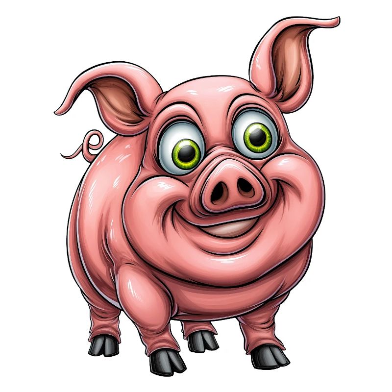 drôle de cochon rose :)