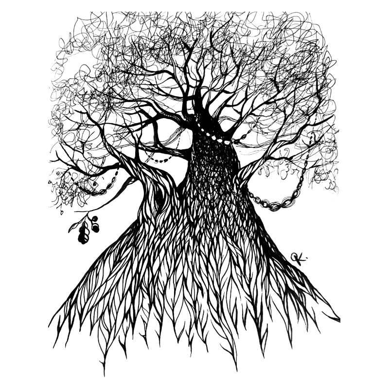 Baum Eiche Froschperspektive