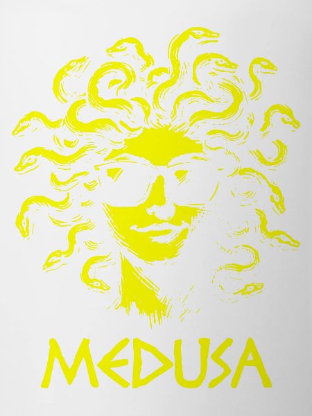Medusa with sunglasses