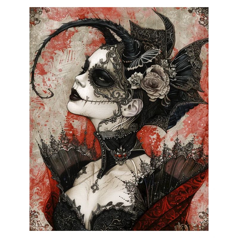 Diva gothique sombre
