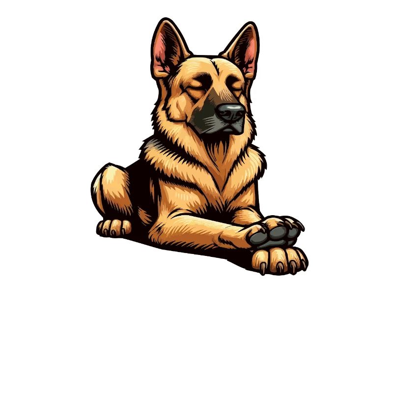 Sprich mit der Pfote Deutscher Schäferhund DSH