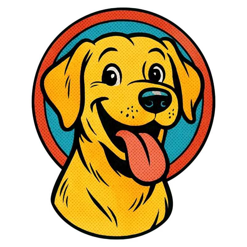 Labrador Retriever Pop Art
