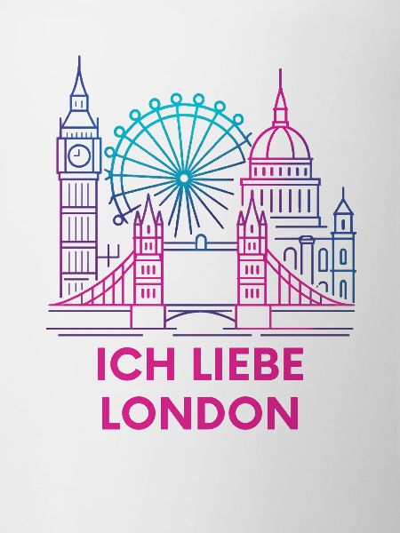 Déclaration d’amour de Londres néon