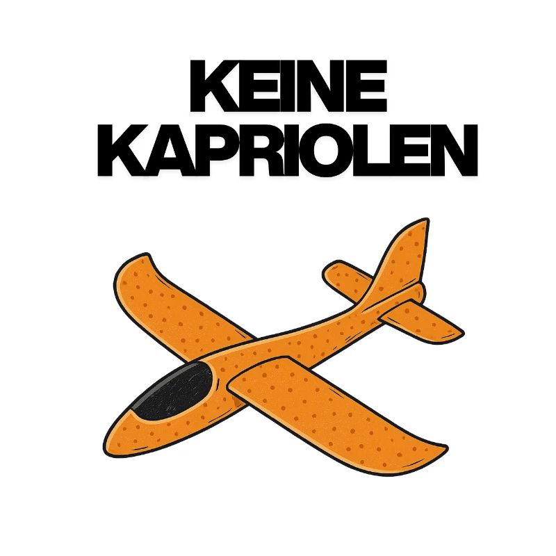 No capers Rüdiger Orange plane