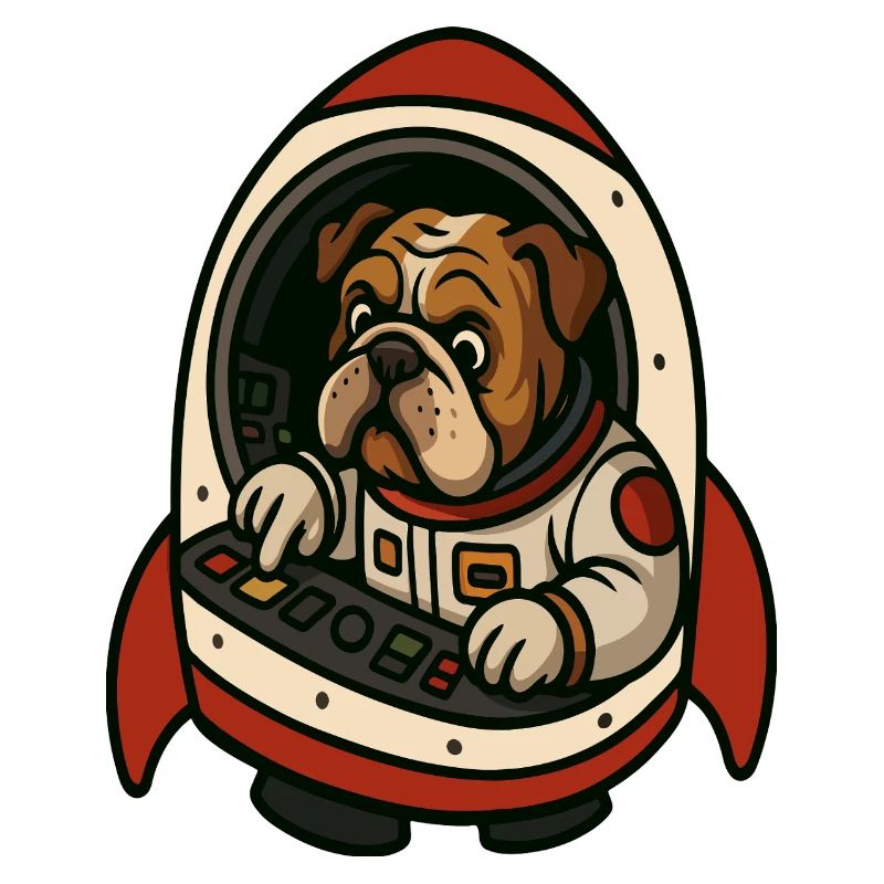 Bulldog Pilote de l’espace