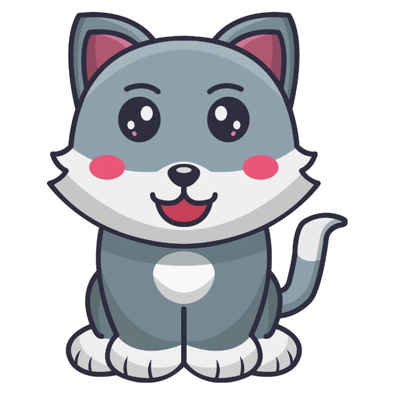 Dessin animé de chat