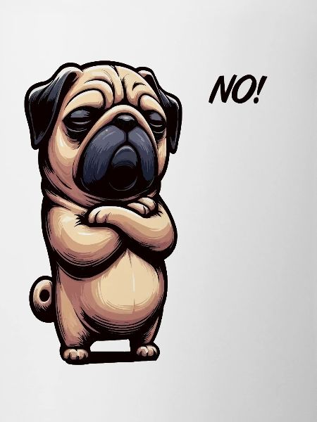 No Mops Möpse Mopsbesitzer Mopsliebhaber Mopshund