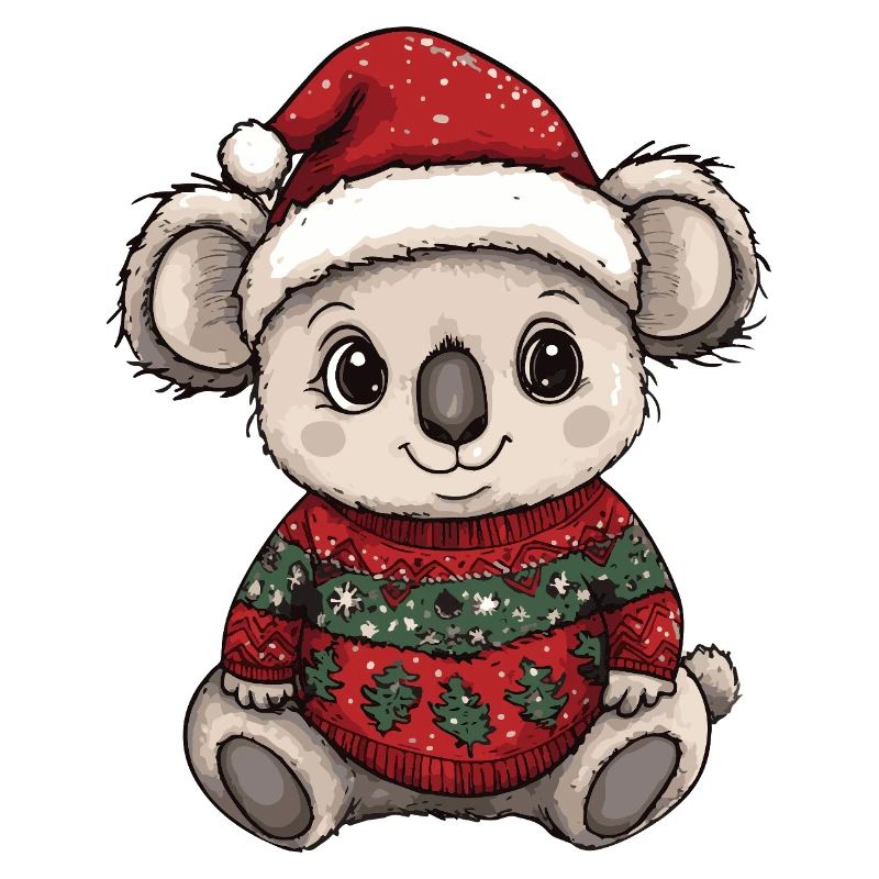 Koala Christmas Xmas