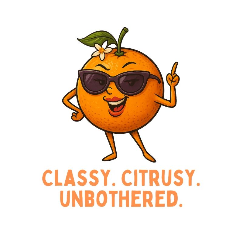 Citrus star: casually unimpressed
