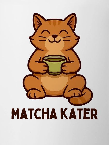 Matcha Hangover Tea Time Graphic
