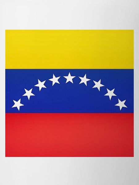 Venezuela-Flaggenbogen-Sterne