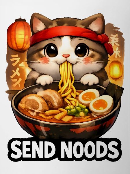 Ramen Cat Send Noods