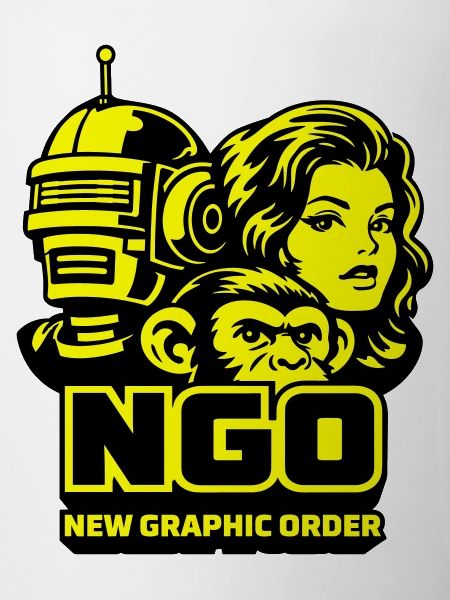 NGO Neon Pop Retro Portraits