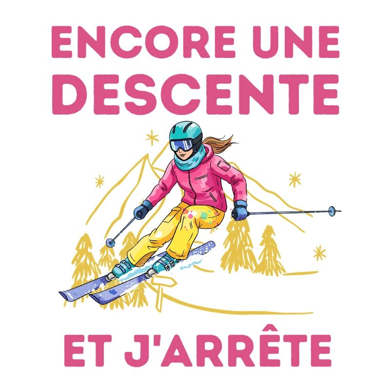 Descente de ski: et j’arrête