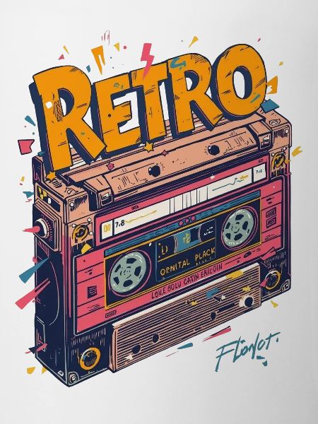 BOOMBOX KIDS - classic retro style