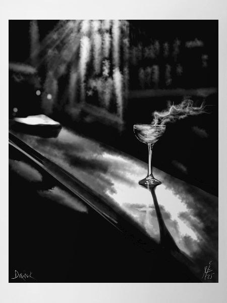 Martini de minuit sur Chrome