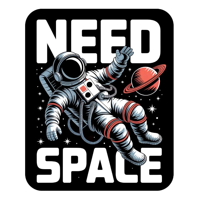 Need Space : Motif d’astronaute