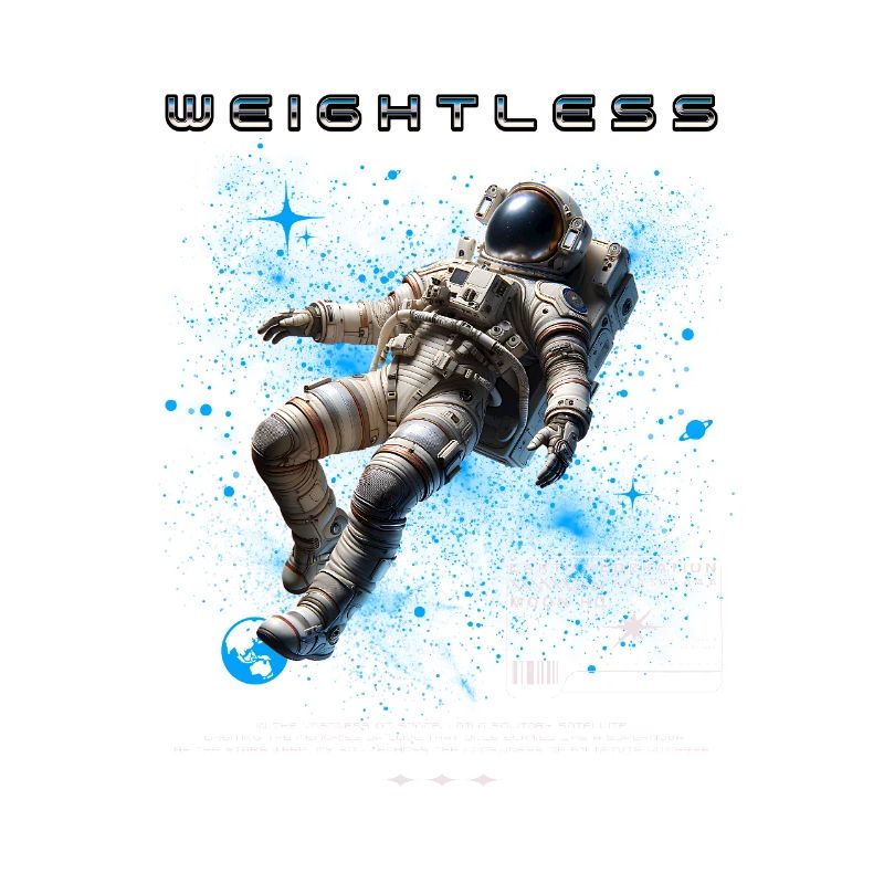 Weightless Astronaut Space